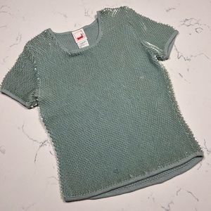 1980s Mondi Shirt with sequins